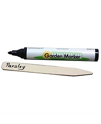 Dp Industries Clip Strip Garden Marker Pen, Black, 1.2mm Tip