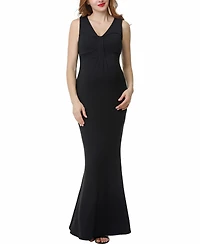 kimi + kai Maternity Mermaid Maxi Dress