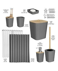 Clara Clark Piece Complete Bathroom & Vanity Accessories Set