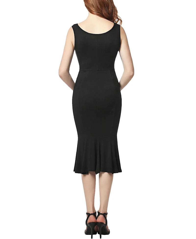 kimi + kai Maternity Mermaid Midi Dress