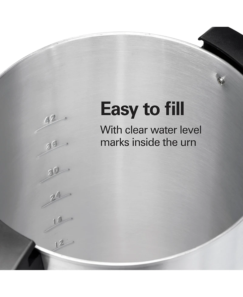 Hamilton Beach Coffee Urn, 45 Cup Capacity - 40515G