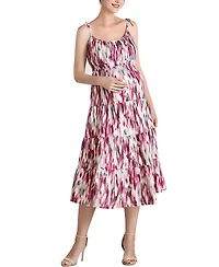 kimi + kai Maternity Adia Fit and Flare Dress