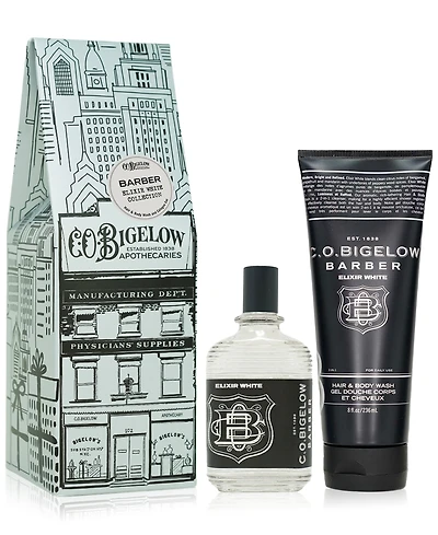 C.o. Bigelow 2-Pc. Elixir White Apothecary Box Set