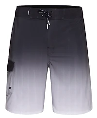 Rokka&Rolla Men's 9" No Liner Board Shorts Elastic Waist Quick Dry Swim Trunks