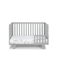 Suite Bebe Livia 3-in-1 Convertible Island Crib Gray