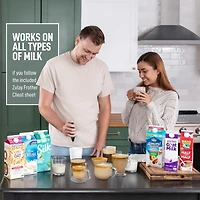 Powerful Handheld Milk Frother for Coffee with Upgraded Titanium Motor