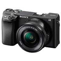 Sony Alpha a6400 24.2MP Mirrorless Camera with 16-50mm f/3.5-5.6 Oss Lens