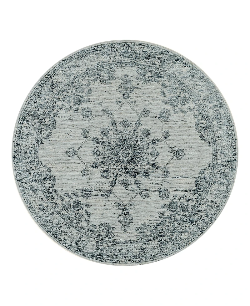 Livabliss Laila Laa-2301 6'7x6'7 Round Area Rug
