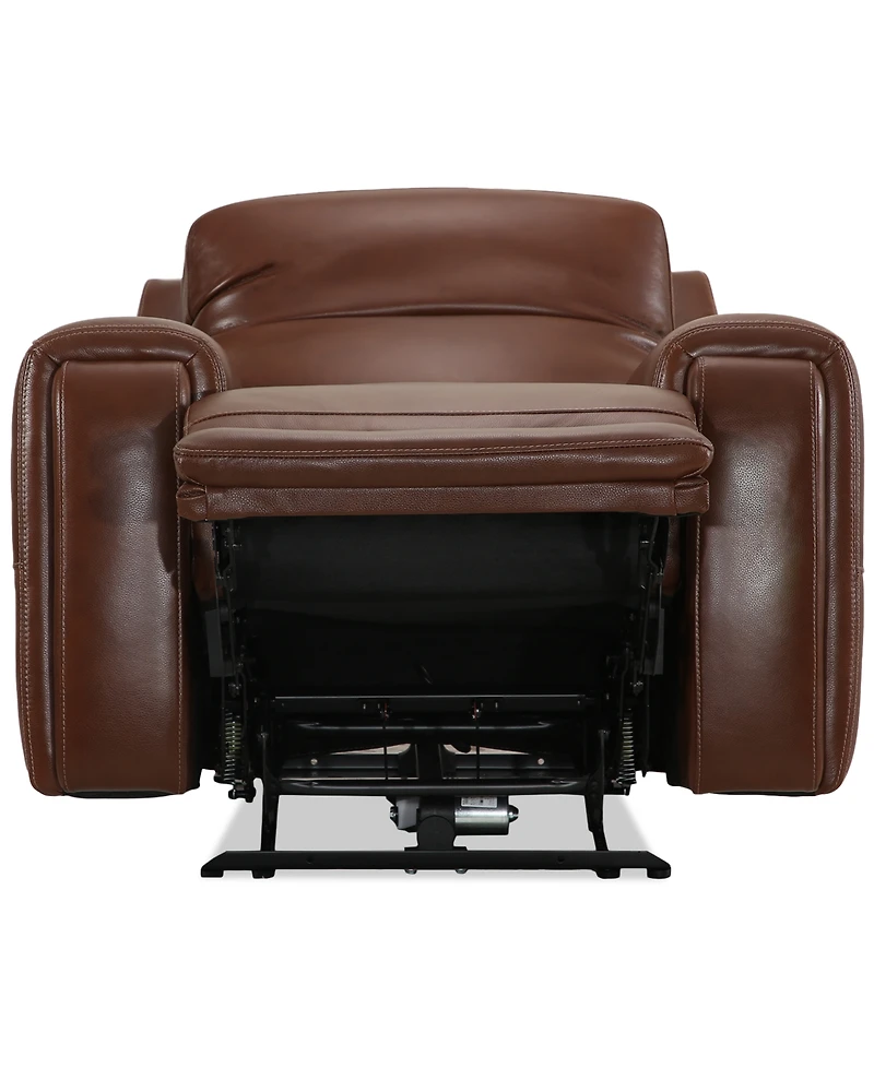 Varsani 40" Zero Gravity Leather Recliner, Created for Macy's