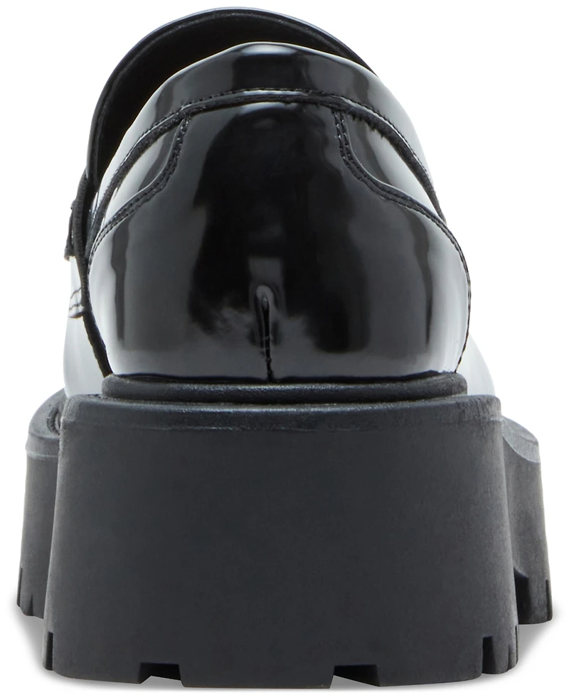 Madden Girl Calistaa Platform Lug Sole Penny Loafers