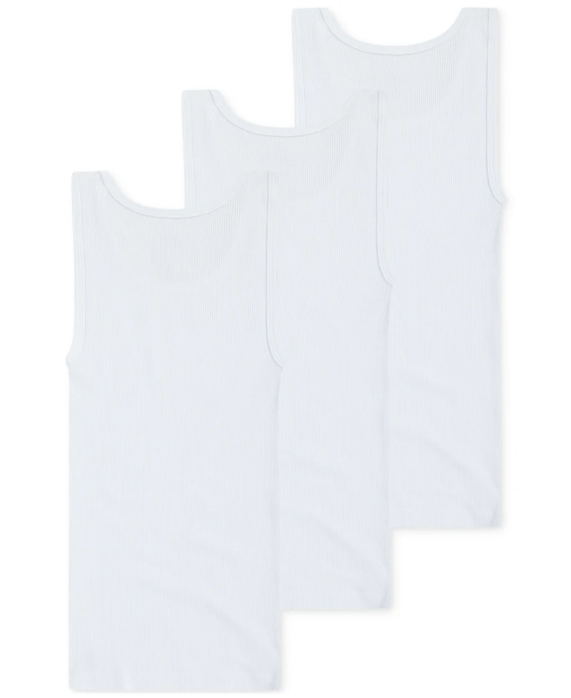 Polo Ralph Lauren Big Boys Tank Undershirts, Pack of 3