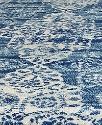 Safavieh Evoke EVK266F Royal/Ivory 5'1" x 7'6" Area Rug