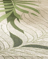 Safavieh Courtyard CY7836 Cream and Green 5'3" x 7'7" Outdoor Area Rug