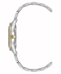 Anne Klein Women's Quartz Two-Tone Alloy Link Bracelet Watch, 30mm