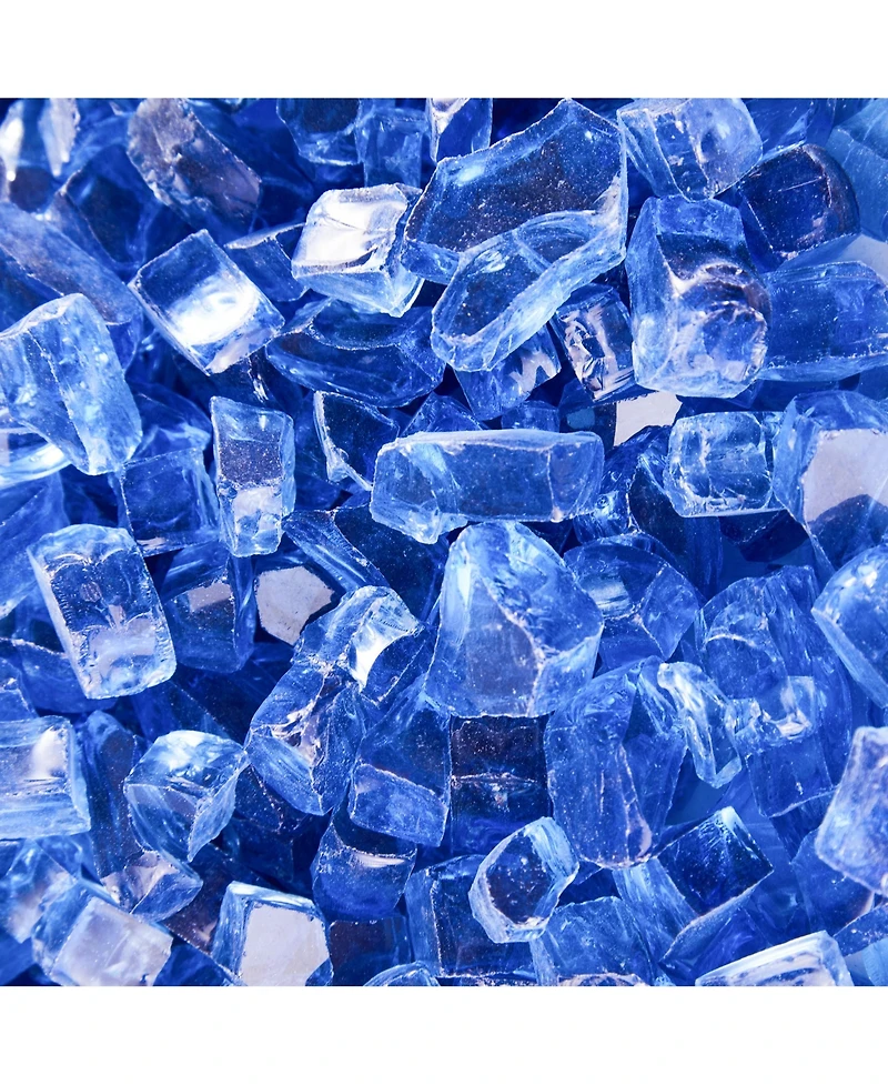 WestinTrends Fire Pit Glass Tempered Rocks for Fireplace Accessories