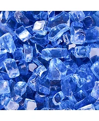 WestinTrends Fire Pit Glass Tempered Rocks for Fireplace Accessories