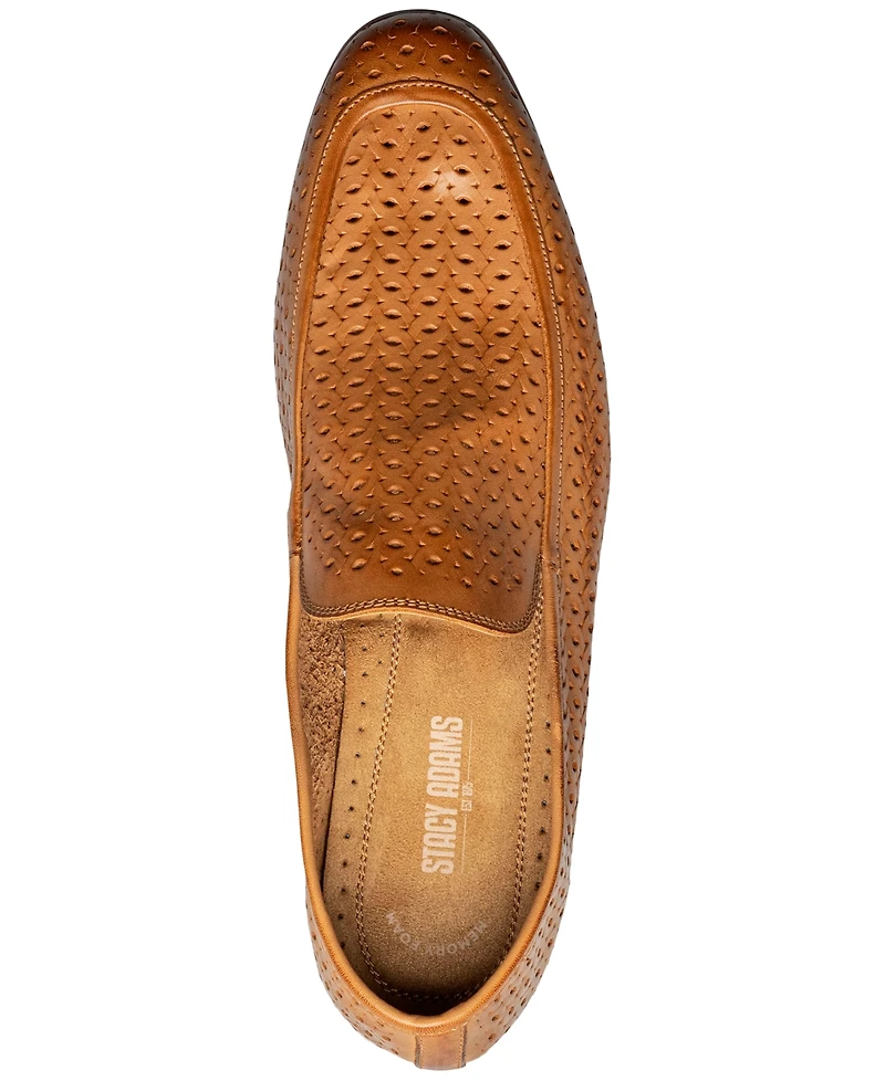 Stacy Adams Men's Winden Perforated Slip-On Loafers