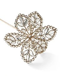 Holiday Lane Jeweled Elegance Flower Pick Ornament, Exclusively at Macy's