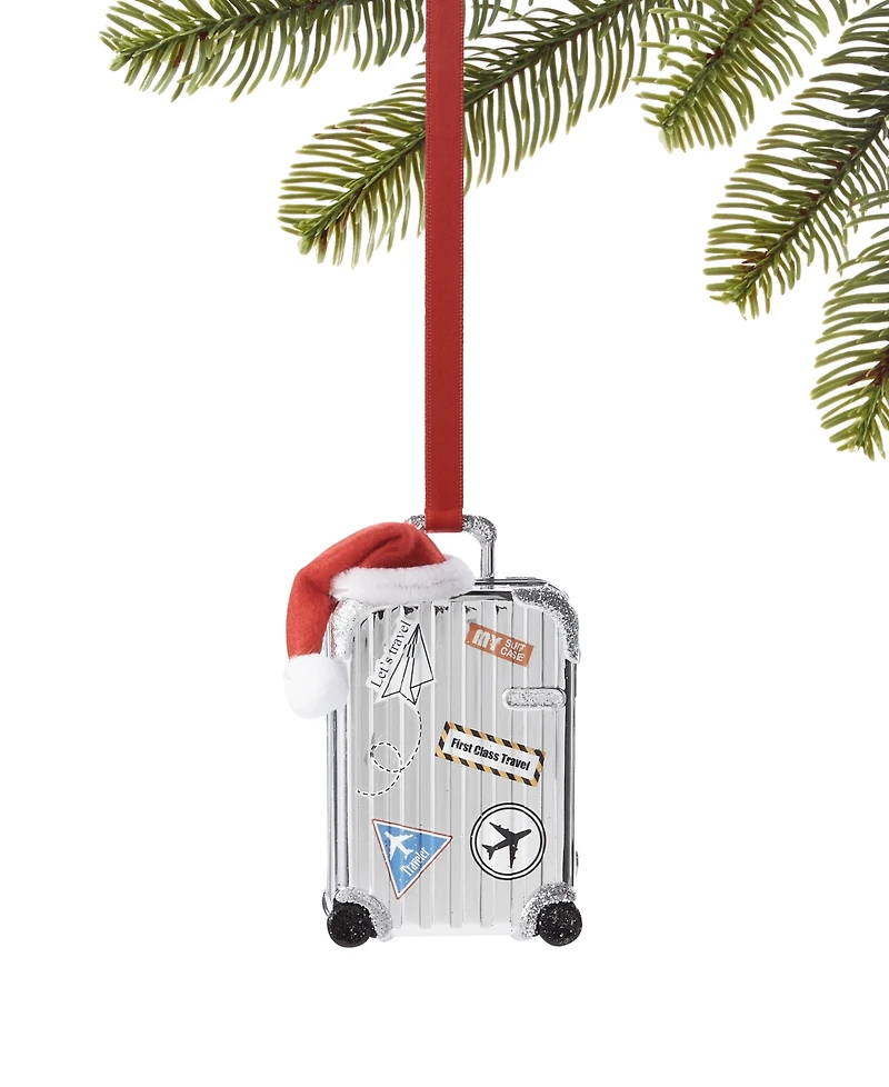Holiday Lane Around the World Santa Hat Suitcase Ornament, Exclusively at Macy's