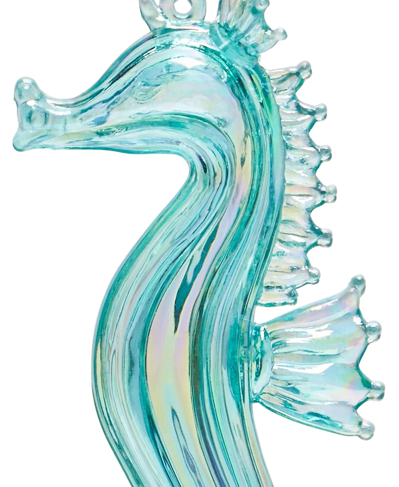 Holiday Lane Seaside Blue Seahorse Ornament, Exclusively at Macy's