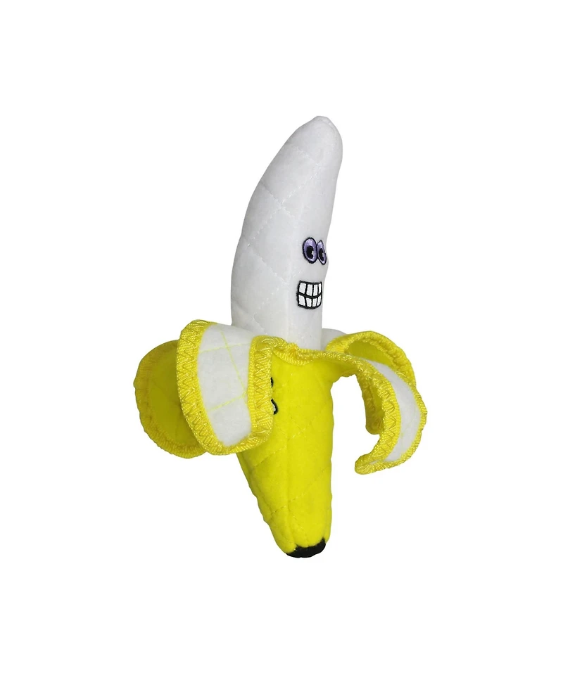 Tuffy Funny Food Banana, 2-Pack Dog Toys