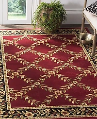 Safavieh Lyndhurst LNH557 Red and Black 8' x 11' Area Rug