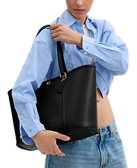 Coach Legacy Medium Pebble Leather Tote Bag