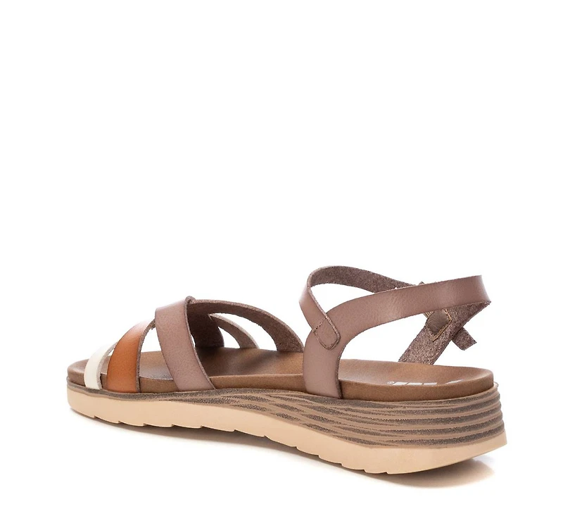 Women's Low Wedge Strappy Sandals By Xti