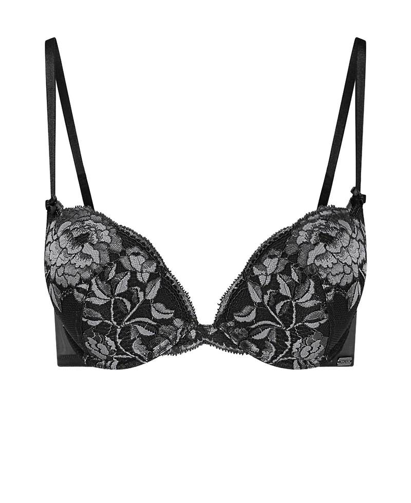 Adore Me Women's Jaya Push Up Plunge Bra