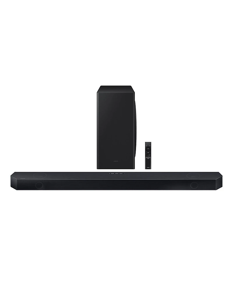 Samsung Hw-QS730D 3.1.2-Channel Soundbar with Wireless Subwoofer (Black)