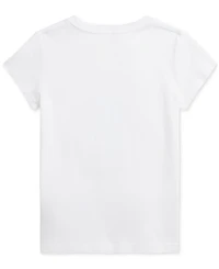 Polo Ralph Lauren Toddler & Little Girls Bear Cotton Jersey Tee