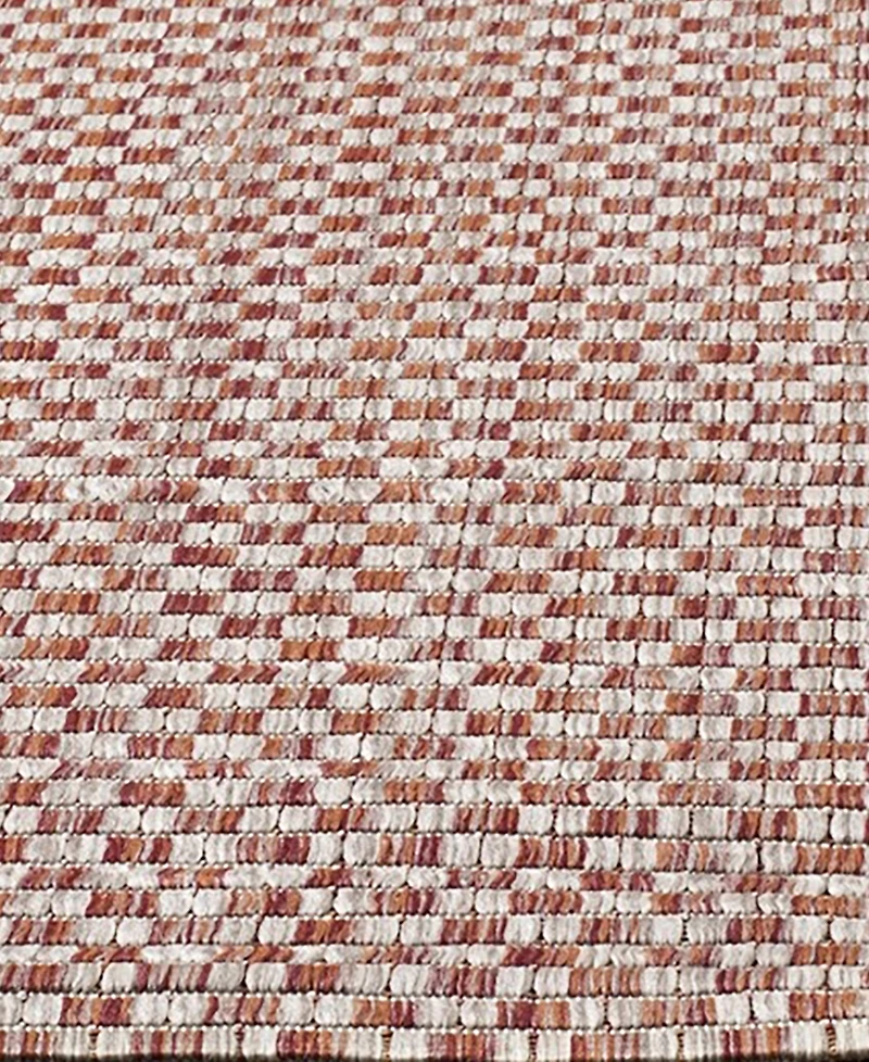 Safavieh Courtyard CY8653 Rust and Light Gray 8' x 11' Sisal Weave Outdoor Area Rug