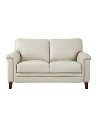 Westcott 62" Top Grain Leather Loveseat
