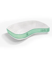 Bedgear Level Cuddle Curve Performance Pillow 2.0, Standard/Queen