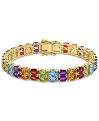 Effy Amethyst Tennis Bracelet (25-1/3 ct. t.w.) in Sterling Silver. (Also available in Citrine & Blue Topaz)