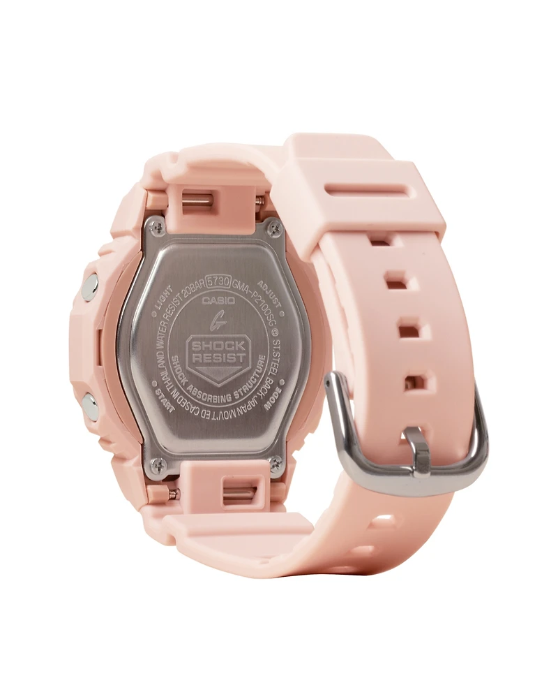 G-Shock Unisex Analog Pink Resin Watch, 46mm, GMAP2100SG4A