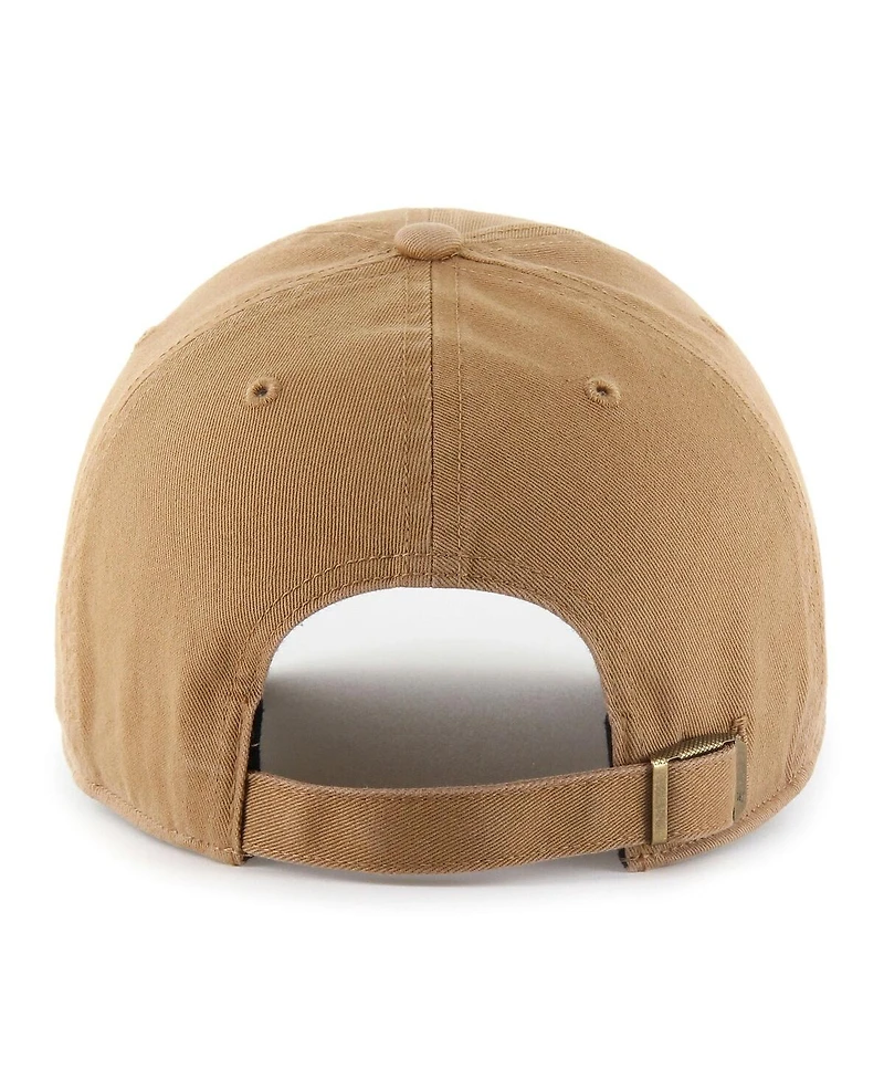 47 Brand Men's Tan Sacramento Kings Ballpark Clean Up Adjustable Hat