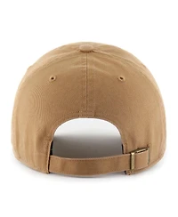 47 Brand Men's Tan Sacramento Kings Ballpark Clean Up Adjustable Hat
