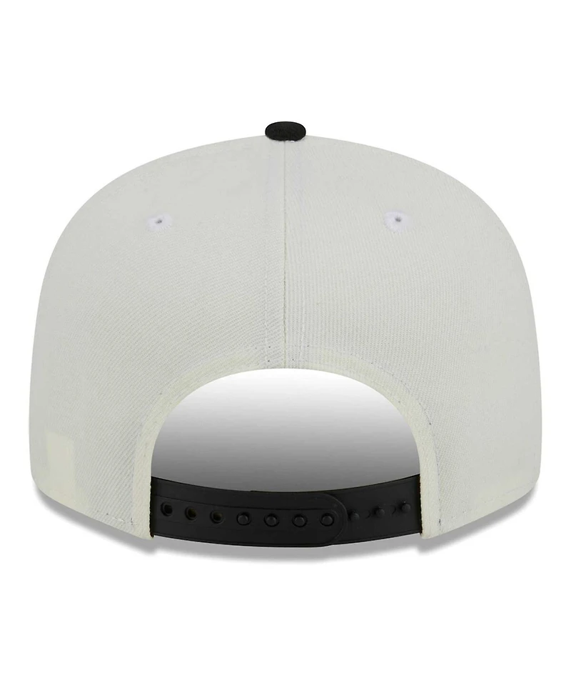 New Era Men's Cream/Black Cincinnati Bengals City Originals 9Fifty Snapback Hat