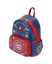 Loungefly Chicago Cubs Floral Mini Backpack