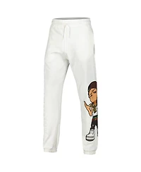 Virtual Thread Unisex White The Boondocks Big Face Riley Joggers