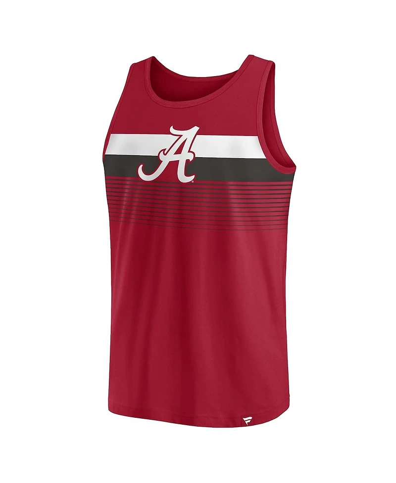 Fanatics Branded Men's Crimson Alabama Tide Wild Game Tank Top
