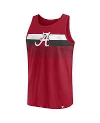 Fanatics Branded Men's Crimson Alabama Tide Wild Game Tank Top