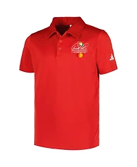 Adidas Youth Red Arnold Palmer Invitational Performance Polo