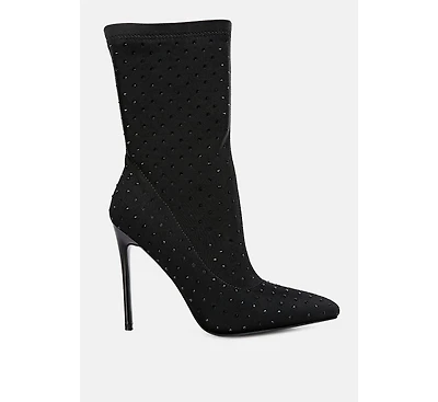 Cheugy Embellished Ankle Boots