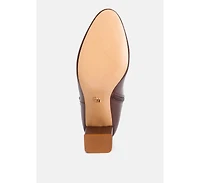 Cobra Womens Buckle Strap Embellished Ankle Boots