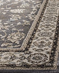 Safavieh Lyndhurst LNH340 Gray and Cream 8' x 10' Area Rug