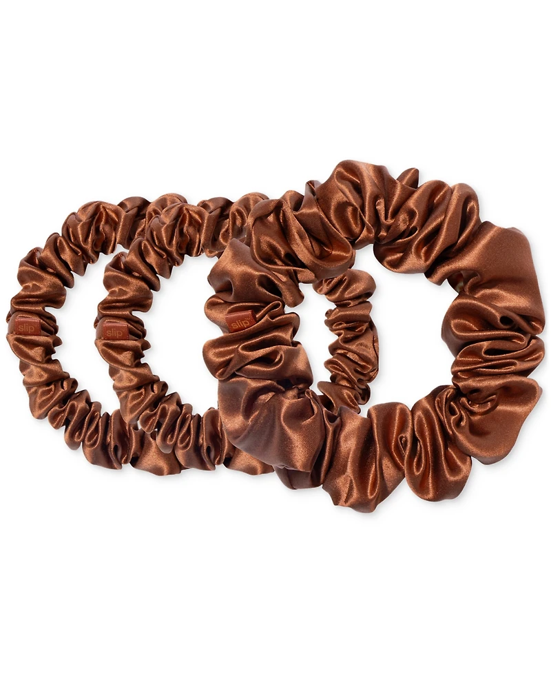 Slip 3-Pc. Pure Silk Back-to-Basics Assorted Scrunchies Set
