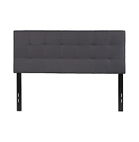 Quilted Tufted Full Upholstered Headboard