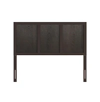 Merrick Lane Grady Full Raised Panel Wooden Adjustable Headboard Only